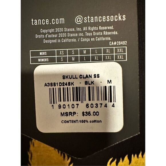 NWT- Stance Wu- Tang T-shirt, size M - Picture 4 of 6